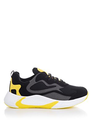 Tonny Black Siyah Sarı Unisex Spor Ayakkabı V2901 Siyah Sarı-42