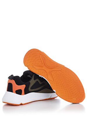Tonny Black Siyah Turuncu Unisex Spor Ayakkabı V2901 Siyah Turuncu-43