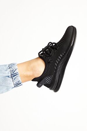 Tonny Black Siyah Unisex Spor Ayakkabı Tbqnl Siyah-42