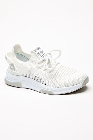Tonny Black Beyaz Gri Unisex Spor Ayakkabı Tbqnl Beyaz Gri-43