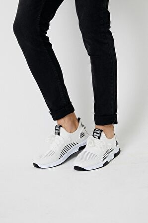 Tonny Black Beyaz Siyah Unisex Spor Ayakkabı Tbqnl Beyaz Siyah-36