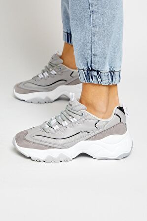 Tonny Black Buz Kadın Spor Ayakkabı Tb7040 Buz-37