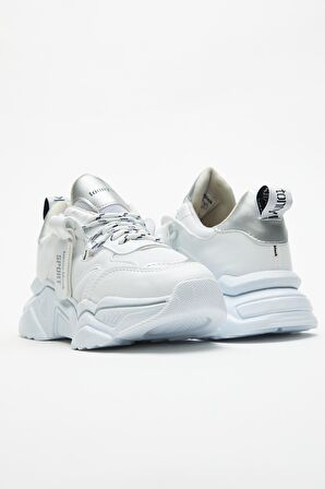 Tonny Black Beyaz Kadın Spor Ayakkabı Tbkpl Beyaz-37