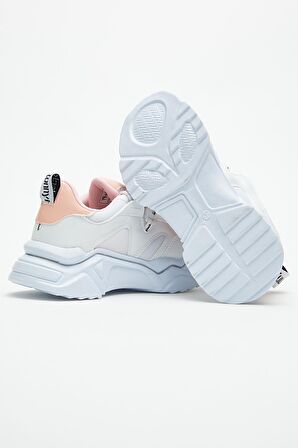 Tonny Black Beyaz Pembe Kadın Spor Ayakkabı Tbkpl Beyaz Pembe-39