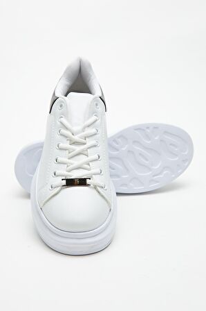 Tonny Black Beyaz Siyah Unisex Spor Ayakkabı V2alx Beyaz Siyah-37