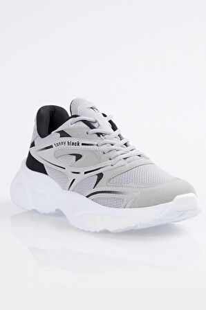 Tonny Black Unisex Gri Faylon Taban Spor Ayakkabı Tbb013