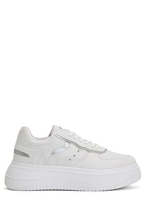 Tonny Black Kadın Beyaz Sneaker Rahat Kalıp Kadın Spor Ayakkabı