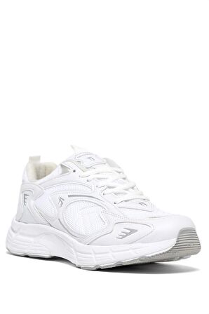 Tonny Black Unisex Beyaz Faylon Taban Rahat Kalıp Unisex Ayakkabı