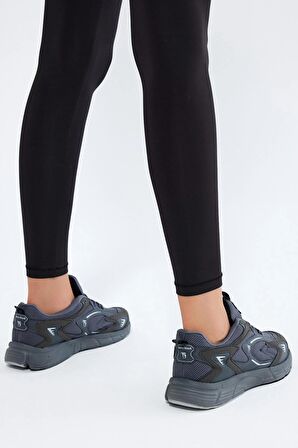 Tonny Black Unisex Füme Faylon Taban Rahat Kalıp Unisex Ayakkabı