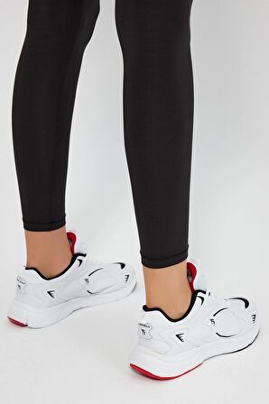 Tonny Black Unisex Beyaz Cilt Faylon Taban Rahat Kalıp Unisex Ayakkabı
