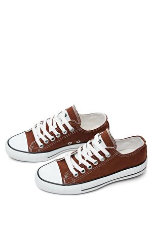 Tonny Black Unisex Kahve Rahat Kalıp Sneaker Ayakkabı
