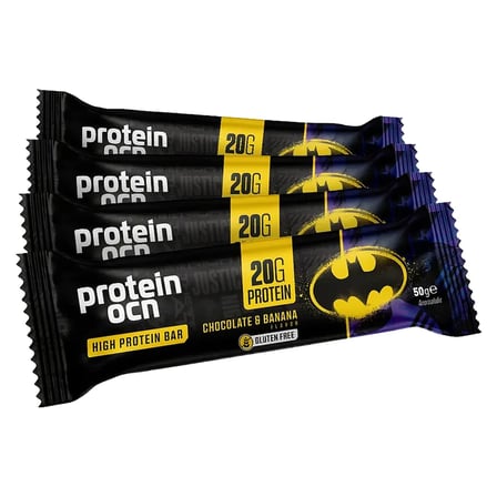 Proteinocean Protein Bar 50 gr Batman Çikolata-Muz 4 lü
