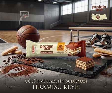 Proteinocean Protein Bar 50 gr Tiramisu 4 lü