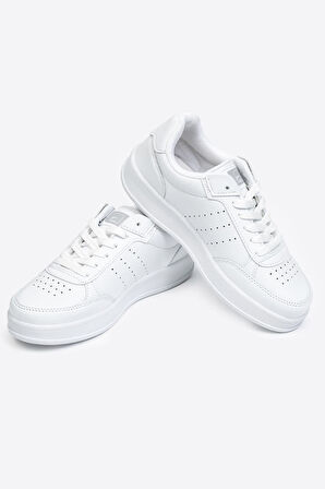 Beyaz Renk Kadın Spor Ayakkabı