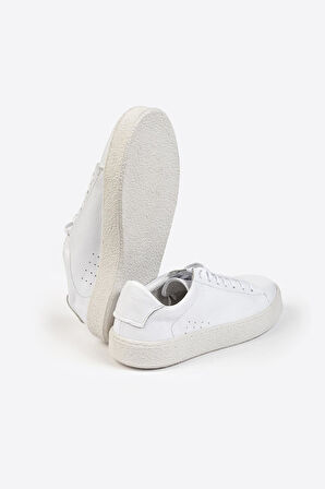 Erkek Deri Sneaker – Flotur Deri, Kauçuk Taban