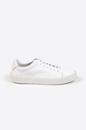 Erkek Deri Sneaker – Flotur Deri, Kauçuk Taban