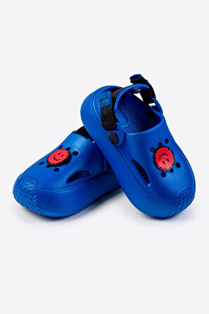 TXP01 Çocuk EVA Terlik -  Gülen Yüz Detaylı