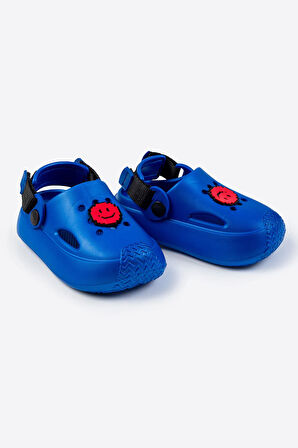 TXP01 Çocuk EVA Terlik -  Gülen Yüz Detaylı