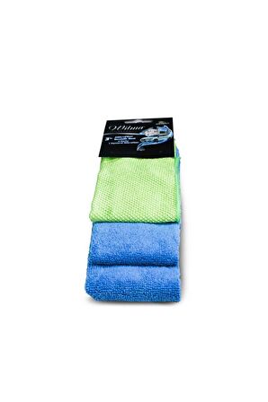 3’ Lü Mikrofiber Temizlik Seti - 30x30
