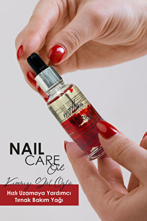 Motto Plus Professional Gül Özlü Ekstra Güçlendirici ve Kırılma Önleyici Doğal Tırnak Bakım Yağı 30ml