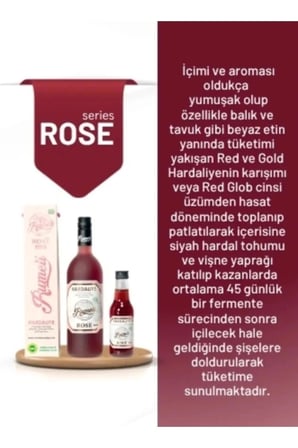 Rose Üzüm Aromalı Içecek 750ml