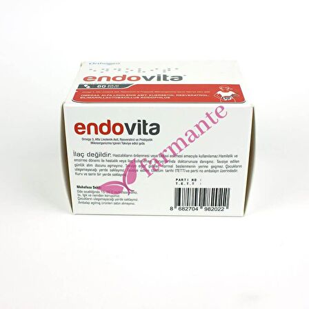 Endovita 60 SoftJel Kapsül