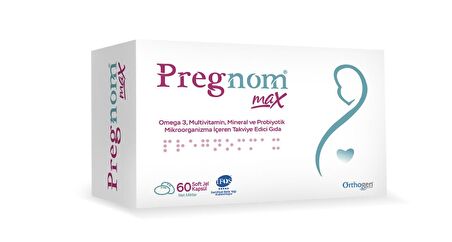 Pregnom Max 60 Soft-Jel Kapsül