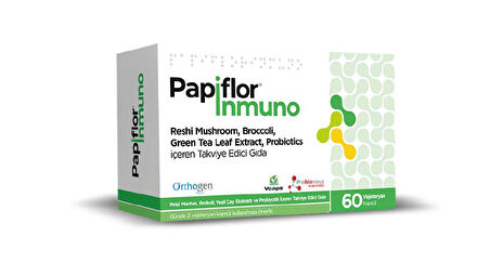 Papiflor Immuno 60 Kapsül 