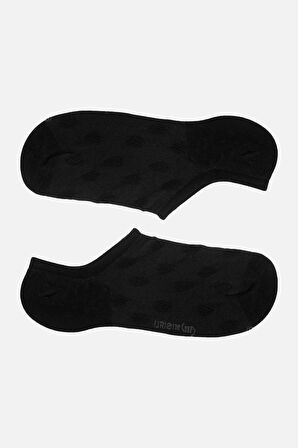 Mısırlı Kadın Bambu Tekli Siyah Yazlık No Show Çorap