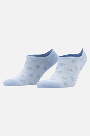 Mısırlı Kadın Bambu Tekli Aqua Yazlık No Show Çorap