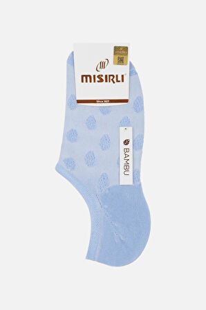 Mısırlı Kadın Bambu Tekli Aqua Yazlık No Show Çorap