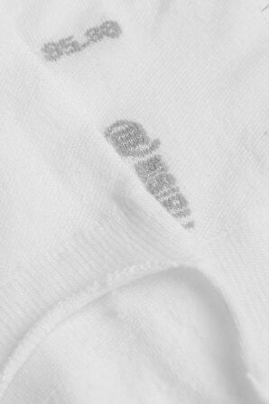 Mısırlı Kadın Modal Tekli Beyaz Yazlık Babet Çorap