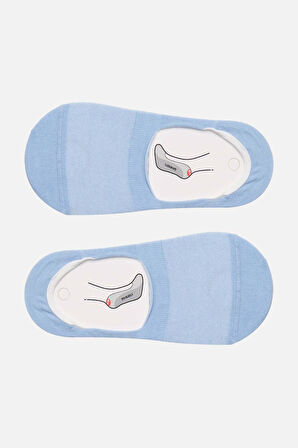 Mısırlı Kadın Modal Tekli Mavi Yazlık Babet Çorap