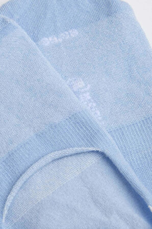 Mısırlı Kadın Modal Tekli Mavi Yazlık Babet Çorap