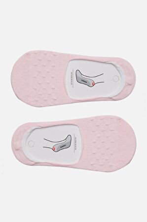 Mısırlı Kadın Pamuklu Tekli Pembe Çetik Çorap - M-70300-P