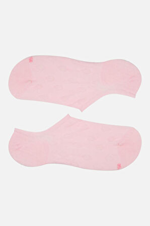 Mısırlı Kadın Bambu Tekli Pembe Yazlık No Show Çorap