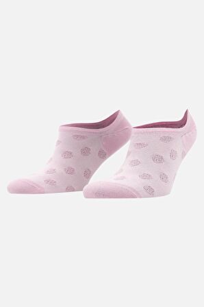 Mısırlı Kadın Bambu Tekli Pembe CK-Babet Çorap - M-72351-P