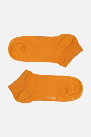 Mısırlı Kadın Bambu Tekli Hardal Patik Çorap - M-72200-H