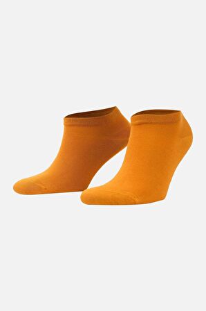 Mısırlı Kadın Bambu Tekli Hardal Patik Çorap - M-72200-H