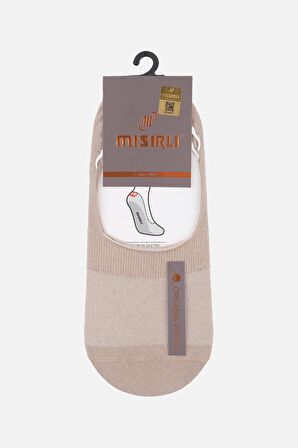 Mısırlı Erkek Organik Pamuklu Bej Babet Çorap - M-60300-BJ