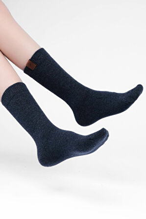 Mısırlı Kadın Kuzu Yünü Tekli Jean Soket Çorap M 75000 J