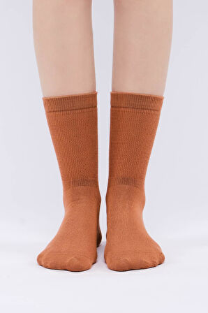 Mısırlı Kadın Modal Tekli Kiremit Soket Çorap M 71001 KR