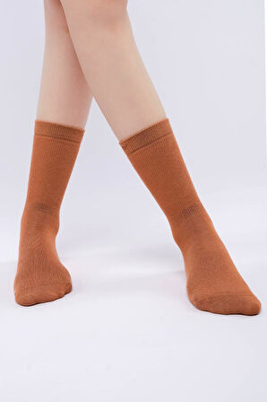 Mısırlı Kadın Modal Tekli Kiremit Soket Çorap M 71001 KR