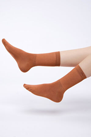 Mısırlı Kadın Modal Tekli Kiremit Soket Çorap M 71001 KR