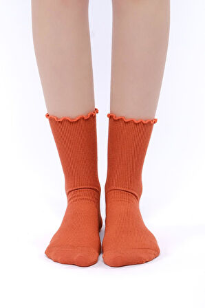 Mısırlı Kadın Modal Tekli Kiremit Soket Çorap M 71000 KR