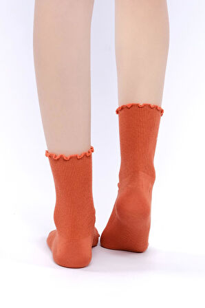 Mısırlı Kadın Modal Tekli Kiremit Soket Çorap M 71000 KR