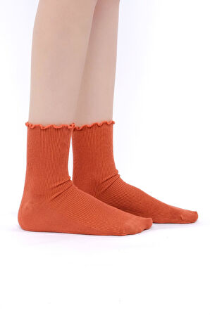 Mısırlı Kadın Modal Tekli Kiremit Soket Çorap M 71000 KR