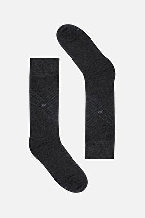 Mısırlı Erkek Modal Tekli Antrasit Soket Çorap