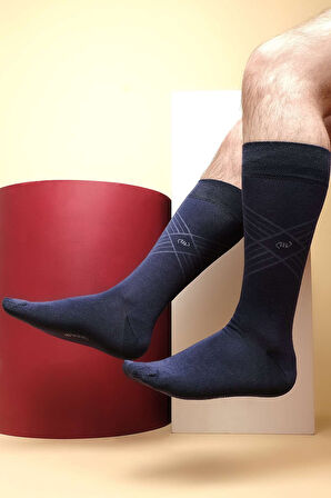 Mısırlı Erkek Modal Tekli Jean Soket Çorap