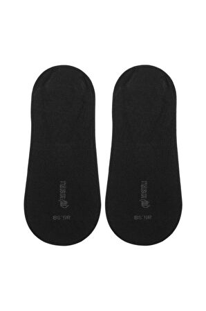 Mısırlı Kadın Bambu Tekli Siyah Yazlık Çetik Çorap - M-72300-S